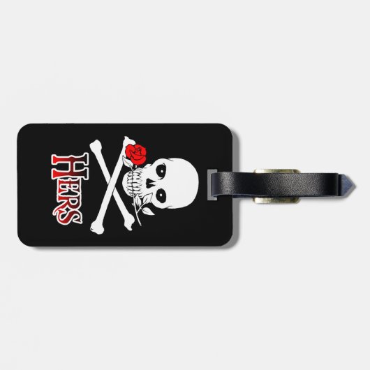 Pirate Hers Bagagelabel (Achterkant horizontaal)