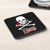 Pirate Hers Bier Onderzetter (Linkerzijde)