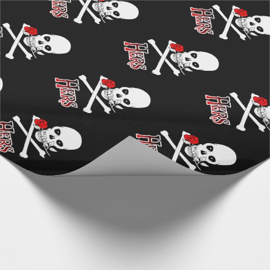 Pirate Hers Cadeaupapier (Hoek)