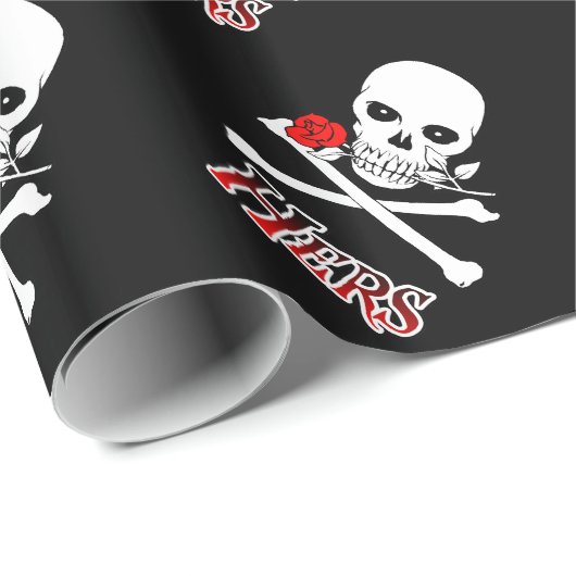 Pirate Hers Cadeaupapier (Rol Hoek)