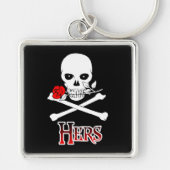 Pirate Hers Sleutelhanger (Voorkant)