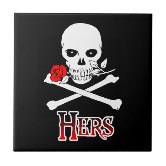 Pirate Hers Tegeltje (Voorkant)