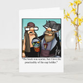 Pirate Humor Blank Wenskaart Kaart (Gele Bloem)