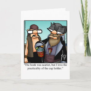Pirate Humor Blank Wenskaart Kaart