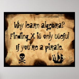 Pirate Humor Poster