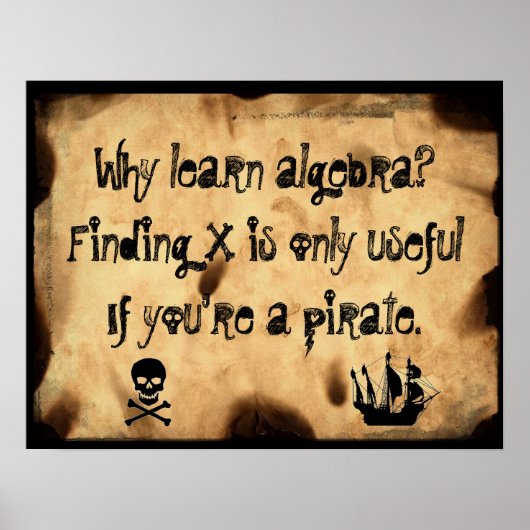 Pirate Humor Poster (Voorkant)