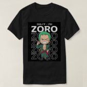 Pirate Hunter Zoro T-shirt (Design voorkant)