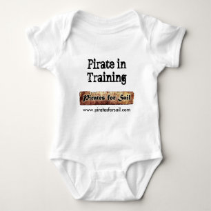 "Pirate in training Romper