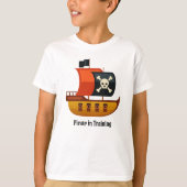 Pirate in Training T-Shirt (Voorkant)