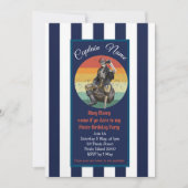 Pirate Invitation jarig Kaart (Voorkant)