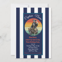 Pirate Invitation jarig