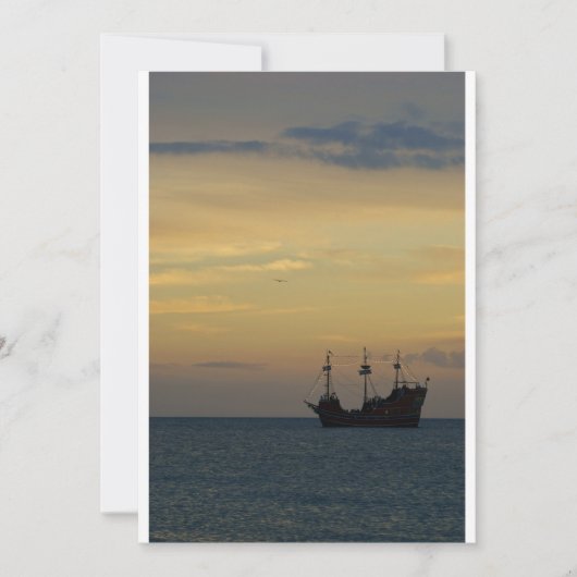 Pirate Invitation Kaart (Voorkant)