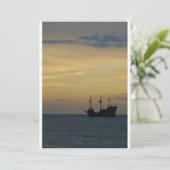 Pirate Invitation Kaart (Staand voorkant)