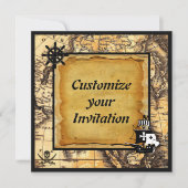 Pirate Invitations Kaart (Voorkant)