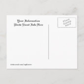 Pirate Invite Briefkaart (Achterkant)