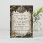 Pirate Invite Kaart (Staand voorkant)