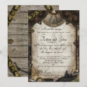 Pirate Invite Kaart (Voorkant / Achterkant)