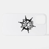 Pirate iPhone Case 12 Hoesje (Achterkant horizontaal)