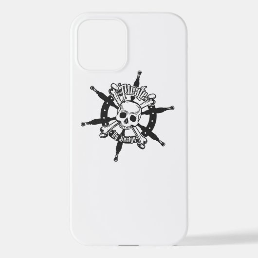 Pirate iPhone Case 12 iPhone Hoesje (Achterkant)