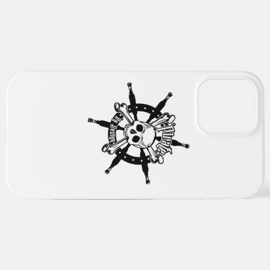 Pirate iPhone Case 12 Pro Max iPhone Hoesje (Achterkant horizontaal)