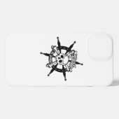 Pirate iPhone Case 13 iPhone Hoesje (Achterkant horizontaal)