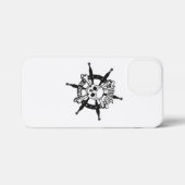 Pirate iPhone Case 13 Mini Hoesje (Achterkant horizontaal)