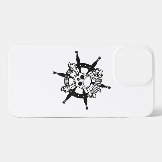 Pirate iPhone Case 13 Pro Max Hoesje (Achterkant horizontaal)