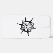 Pirate iPhone Case 13 Pro Max iPhone Hoesje (Achterkant horizontaal)