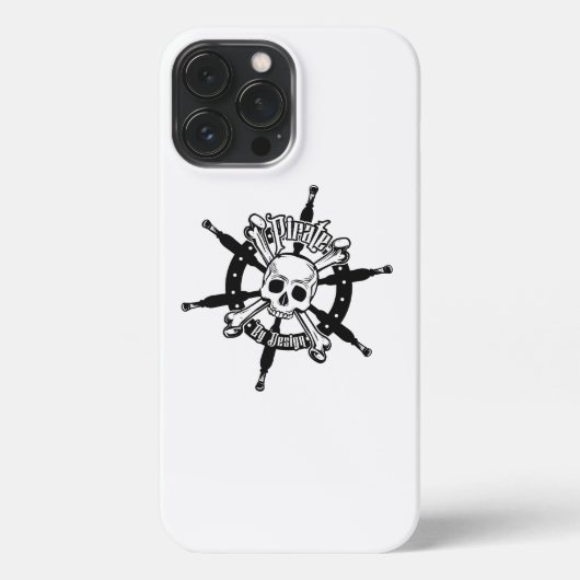 Pirate iPhone Case 13 Pro Max iPhone Hoesje (Achterkant)
