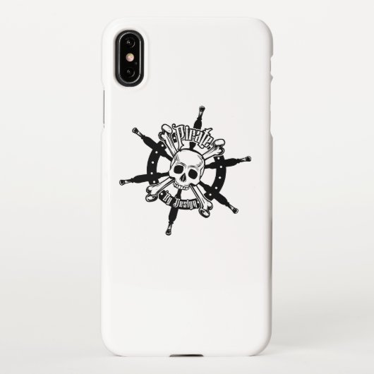 Pirate iPhone Case XS Max Hoesje (Achterkant)