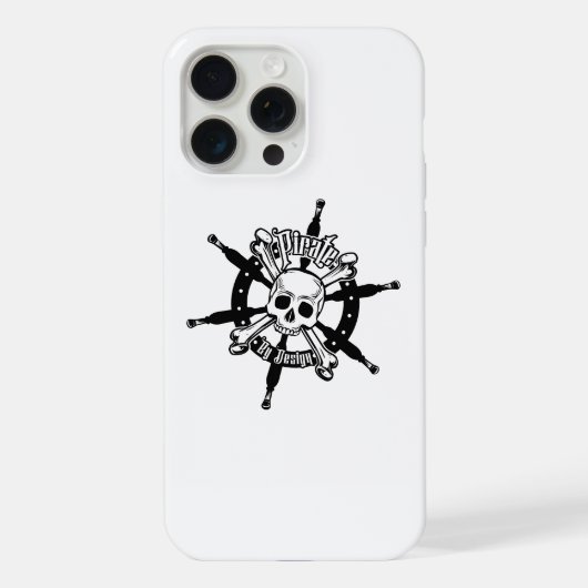 Pirate iPhone Hoesje 15 Pro Max Case (Achterkant)