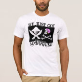 Pirate is net getrouwd t-shirt (Voorkant)