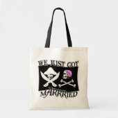 Pirate is net getrouwd tote bag (Voorkant)