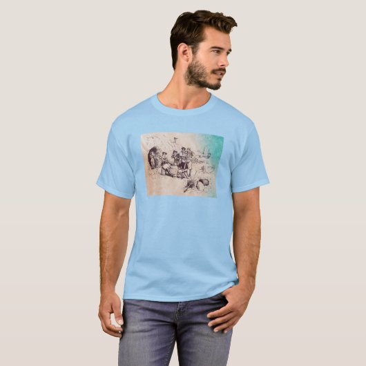 Pirate Island T-shirt (Voorkant volledig)