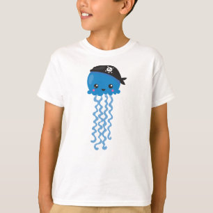 Pirate Jellyfish, Cute Jellyfish, Little Jellyfish T-shirt