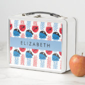 Pirate Jellyfish, Jellyfish Pattern, Jouw naam (In situ)