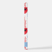 Pirate Jellyfish, Jellyfish Pattern, Jouw naam iPhone Hoesje (Rechterkant)