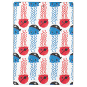 Pirate Jellyfish, Jellyfish Pattern, Jouw naam Klembord (Achterkant)