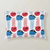 Pirate Jellyfish, kwallen Pattern, Zee Animals Accent Kussen (Voorkant)