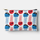 Pirate Jellyfish, kwallen Pattern, Zee Animals Etui (Voorkant)