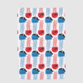 Pirate Jellyfish, kwallen Pattern, Zee Animals Golfhanddoek (Voorkant)