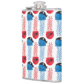 Pirate Jellyfish, kwallen Pattern, Zee Animals Heupfles (Links)