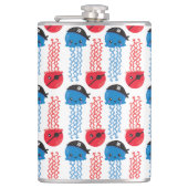 Pirate Jellyfish, kwallen Pattern, Zee Animals Heupfles (Voorkant)
