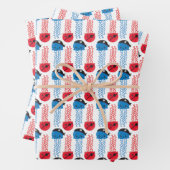 Pirate Jellyfish, kwallen Pattern, Zee Animals Inpakpapier Vel (In situ)