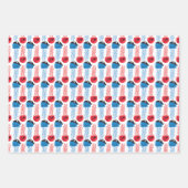 Pirate Jellyfish, kwallen Pattern, Zee Animals Inpakpapier Vel (Voorkant 3)