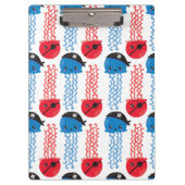 Pirate Jellyfish, kwallen Pattern, Zee Animals Klembord (Voorkant)