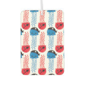 Pirate Jellyfish, kwallen Pattern, Zee Animals Luchtverfrisser (Voorkant)