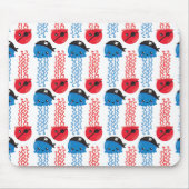 Pirate Jellyfish, kwallen Pattern, Zee Animals Muismat (Voorkant)