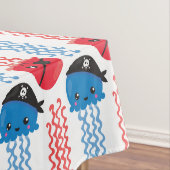 Pirate Jellyfish, kwallen Pattern, Zee Animals Tafelkleed (Voorbeeld)