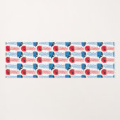 Pirate Jellyfish, kwallen Pattern, Zee Animals Yogamat (Achterkant (horizontaal))